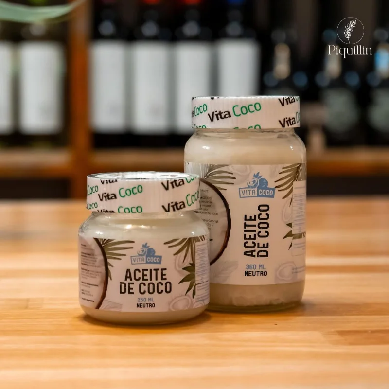 Aceite de Coco Sabor Neutro Vitacoco x250cc